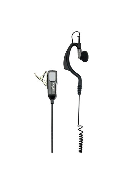 Căști MA21-SX cu microfon, 1 pin 2.5 mm, buton PTT, pentru posturi radio