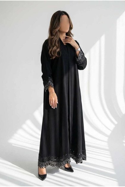 Mwt1405 Crepe Sheik Abaya