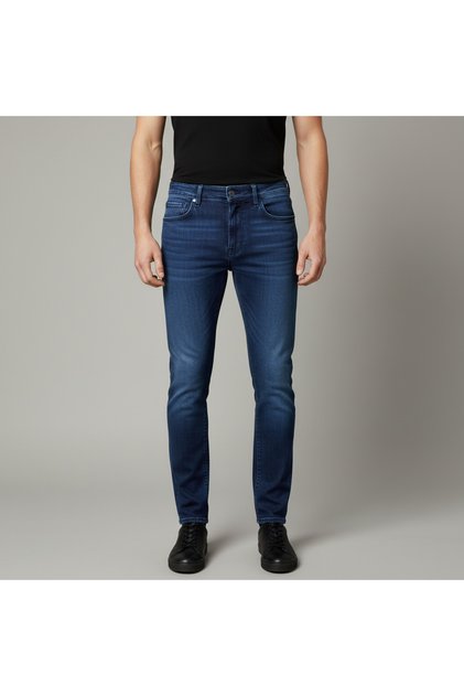 Men's Cyclo Stretch 3301 Tapered Jeans – Medium Blue