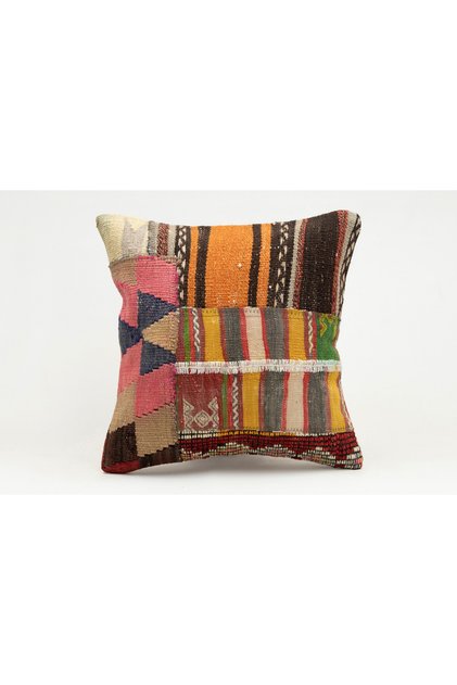 Handmade Old Kilim Rug Vintage Made in the 1930S, 1940S, 40X40 cm