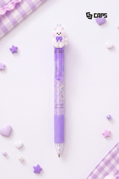 Versatil Pen with Cat Figure and 0.7 Tip