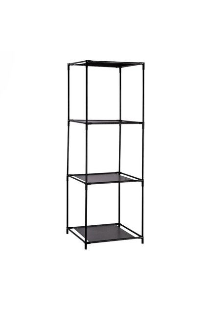 Etajera metalica cu 3 rafturi, pentru cutii, 35x35x102 cm, baza polipropilena, depozitare arhivare