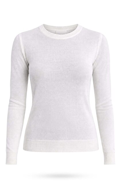 Powder Crew Neck Basic Knitwear 19081
