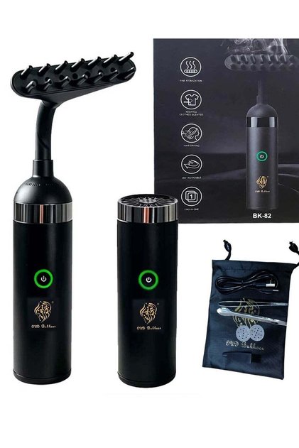 Oud Bukhoor 2-in-1 Electric Bakhoor Burner & Hair Fragrance Comb, Portable Rechargeable Oud Incense Burner for Clothes & Hair