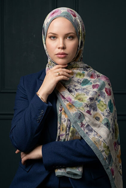 Popflower Le Monde Bambu Kraş Şal 9