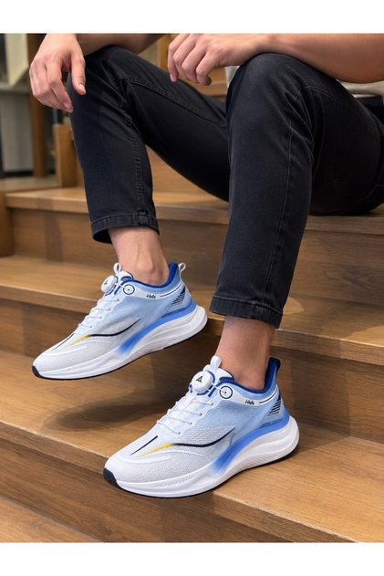 Olis Seasonal Men's Daily Comfortable Roller Lace-Up Water-Repellent Material Sports Shoes 40-45