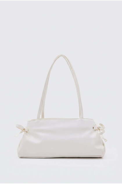 Shoulder Bag with Bow Detail