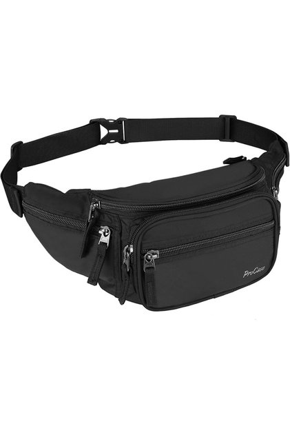 Procase Unisex Fanny Pack Waist Bag Travel Hiking Running Outdoor Sports Belt Bag