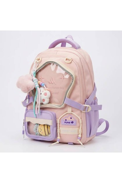 Middle School School Bag Waterproof Imported Fabric Orthopedic Back Support