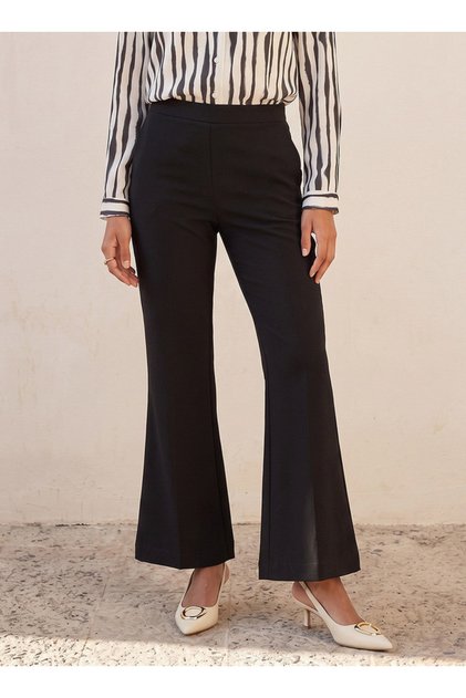 SOLID PONTE BOOTLEG PANT