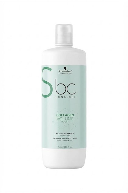 Collagen Essence Volume and Fullness Shampoo for Fine Hair 1000 ml - Volume Boost Collagen Shampoo Salon Size