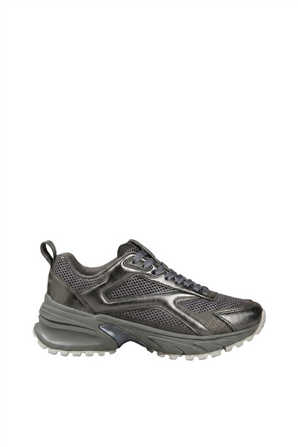 Hike Runn Ck Stripe Mesh-Lth Met Kadın Sneaker Gri