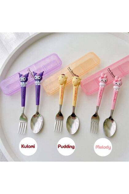 SPOON Kids Cutlery Set cartoon Stainless Steel