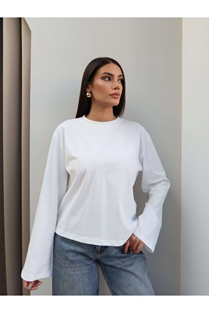 Geniş Kol Oversize Bluz