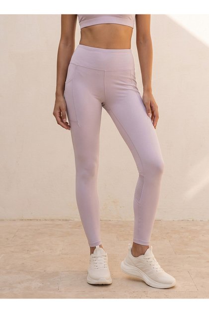 Perforated Panelled 2-Way Stretch Leggings
