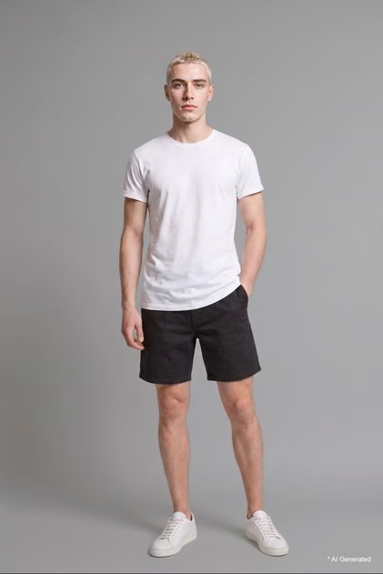 Long Muscle Fit Basic T-Shirt