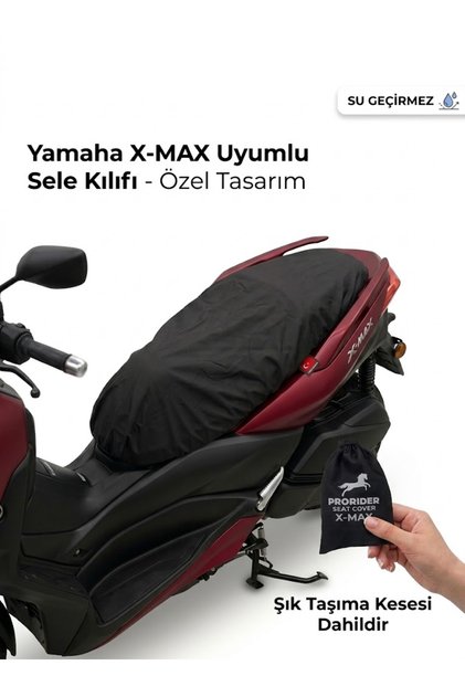 X-MAX - FORZA 250 UYUMLU KUMAŞ SELE KILIFI
