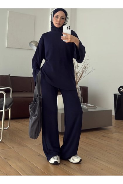 Molly Nelly Back-Tie Comfortable Pants Set