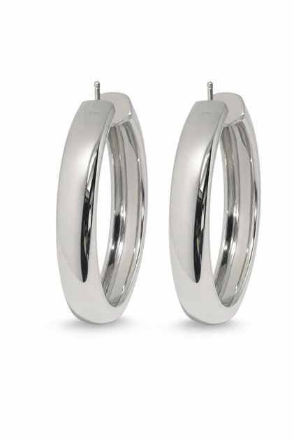 Stylish and Modern Design Thick Hoop Earrings for Women Daily Use