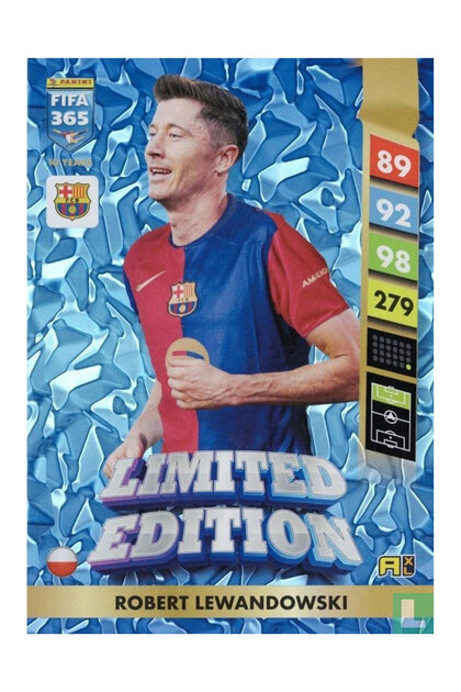 2025 Fifa 365 Robert Lewandowski Limited Edition XXL Futbolcu Kartı Büyük Boy