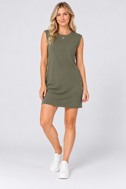 Sleeveless Tunic Dress and Lining Esp-E00281