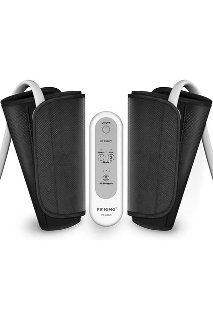 Air Compression Leg Massager, for Calves and Feet, Relaxing Massager with Hand Control