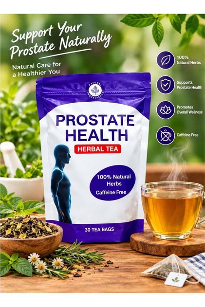 Herbal Tea, 100% Natural Herbs, Caffeine Free, 30 Tea Bags