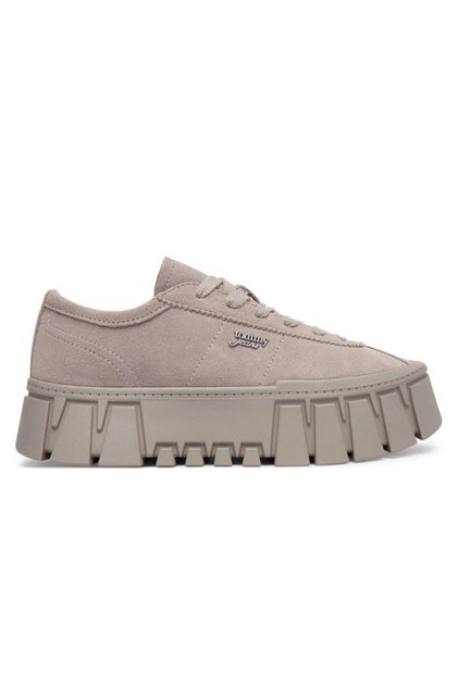TJW PLATFORM SNEAKER велурени маратонки