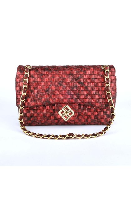 7001-1 3.55 ZİNCİR ASKILI ECO LEATHER #