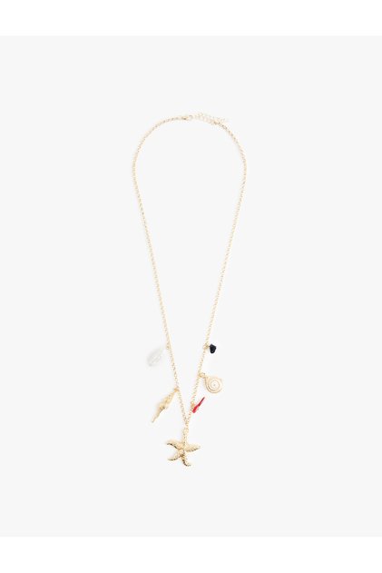 Sea shell charm necklace