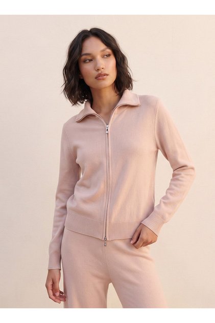 Youth Textured Collared Cardigan