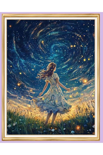 5D Diamond Bead Bonding Stone Processing Mosaic Tapestry "Night Bird" 50X40 cm