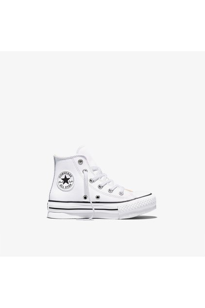 Chuck Taylor All Star EVA Lift Çocuk Beyaz Deri Sneaker