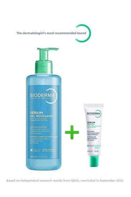Sebium anti-kerato care cream 30ml & face body cleansing gel 400ml