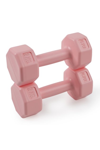 2KG PEMBE RENK DAMBIL SETİ (2 ADET 2 KG PEMBE RENK OLARAK GÖNDERİM YAPILMAKTADIR)