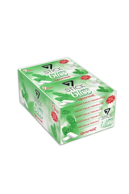 7 STICK 7STICK SEKERSIZ MIX BERRY AROMALI BLISTER SAKIZ 9 PCS