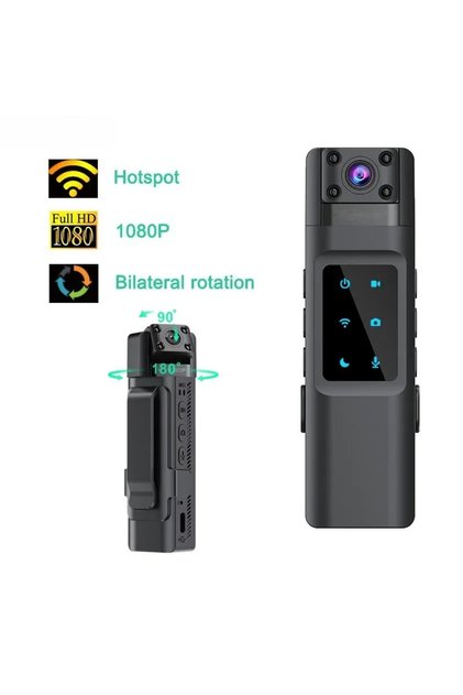 With Wifi camera New 1080P Mini Body Camera with Wifi Hotspot Night Vision DVR Function Portable Min