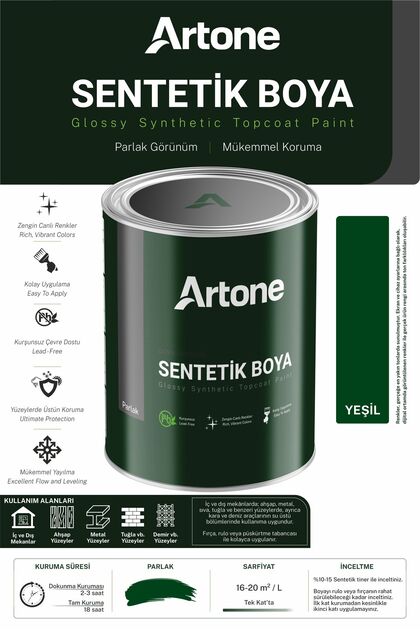 ARTONE SENTETİK SONKAT YAĞLI BOYA