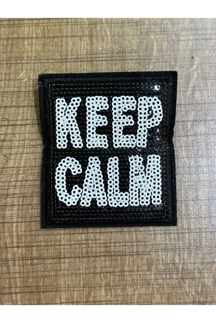 8X7 CM IRON-ADHABLE WRITTEN COMBAT PATCH SEWING HOBBY CLOTHING AKS