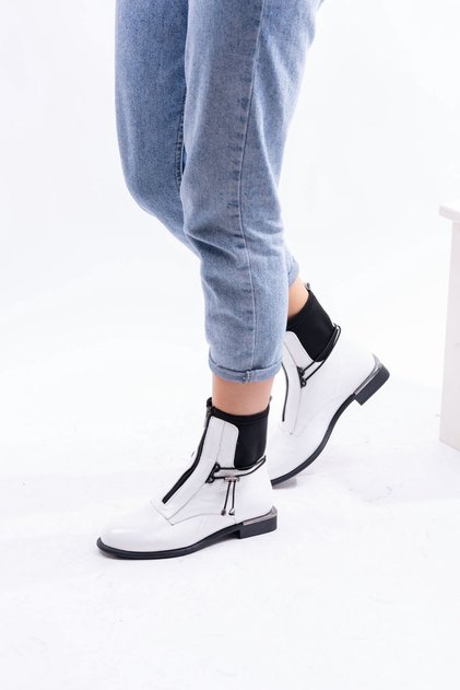 Venus 2153401K White Women's Boots White