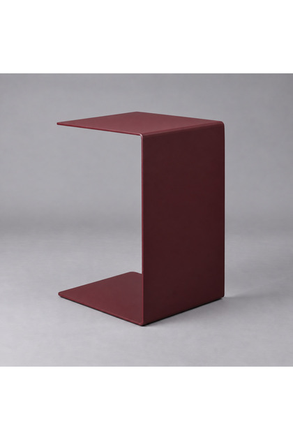 Metal Koltuk Üstü C Sehpa– Modern Minimal Yan Sehpa