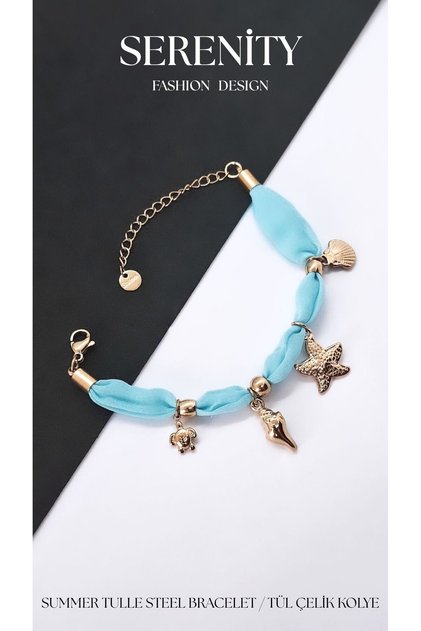 Summer Figure Design Steel Bracelet