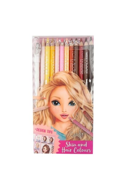 Skin And Hair Colored Pencil Set 5678 -045678_a