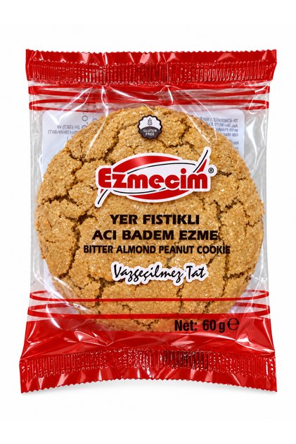 Acıbadem Kurabiyesi Yer Fıstıklı 12 adet