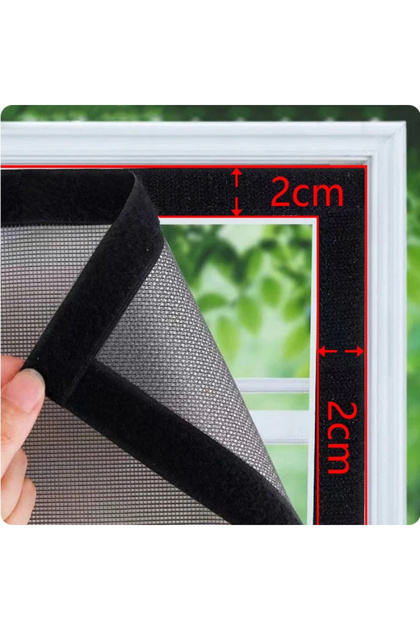 120cm Black -170cm Summer, Simple, Black, Mosquito Net with Multiple Sizes to Choose From, Adhesive