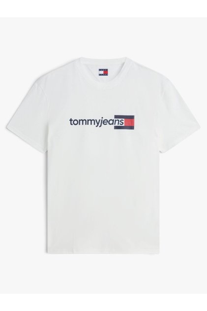WHITE LOGO MEN'S T-SHIRT