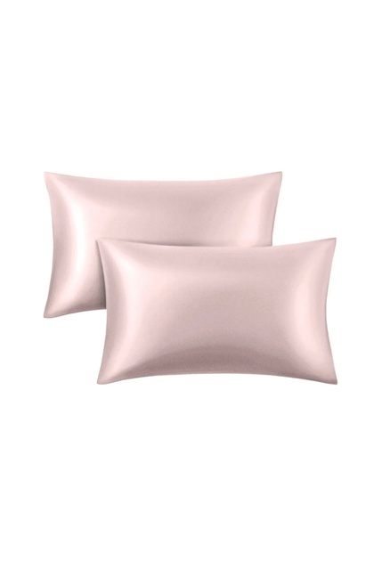 Saten 2 Adet 50x70 Yastık Kılıfı Kıvırcık Saçlılar