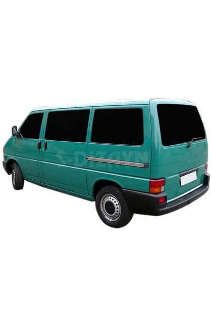 S-Dizayn VW T4 Transporter Krom Bagaj Alt Çıtası 1995-2003 (Çift Kapı) 7622032