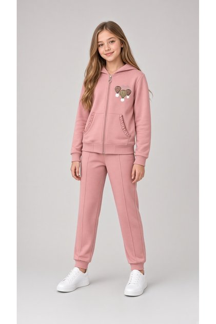 Lets Fly Written Girls' Suit