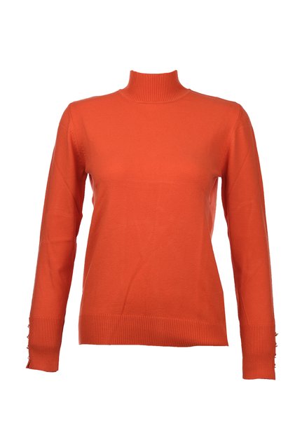 Kadın Minimalist Boğazlı Uzun Kol Kazak - Günlük & Özel Gün